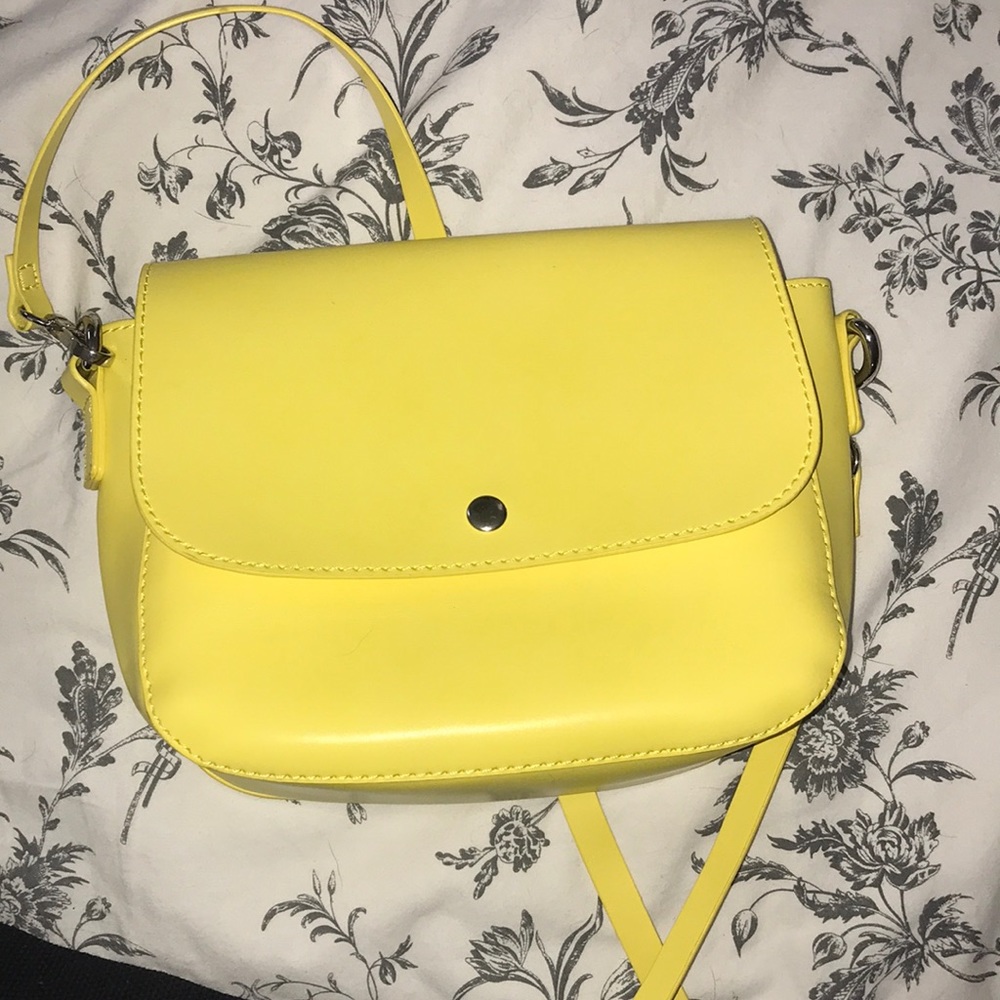 Yellow Shoulder Purse